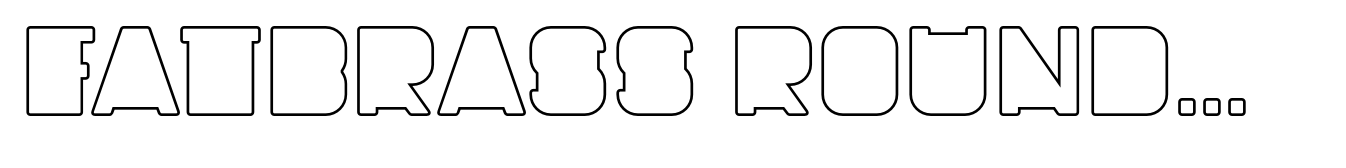 Fatbrass Rounded Outline
